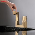 GUNNAR-Brushed-Gold-Bathroom-Faucet-Hot-Cold-Water-Sink-Mixer-Tap-Brass-Steel-Paint-Basin-Faucets