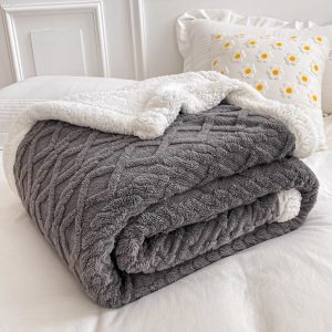 GURET-Warm-Winter-Blanket-Fluffy-Plaid-Bed-Blanket-Soft-Thick-Throw-Blankets-Double-Duvet-Fleece-Bed