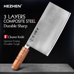 HEZHEN-7-or-8-Inches-Slicing-Knife-3-Layers-Composite-Stainless-Steel-High-Quality-Professional-Kitchen
