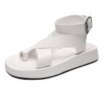 HOT-Women-s-Sandals-2023-Summer-Solid-Color-Comfortable-Female-Beach-Shoes-Chunky-Sandals-For-Woman-1