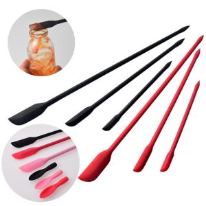 Holaroom-3PCS-6PCS-Silicone-Spatula-Double-headed-Scoop-Mini-Jam-Scraper-Cream-Butter-Spoon-Small-Tip