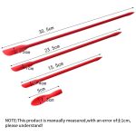 Holaroom-3PCS-6PCS-Silicone-Spatula-Double-headed-Scoop-Mini-Jam-Scraper-Cream-Butter-Spoon-Small-Tip-5