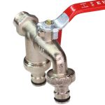 Industrial-and-Home-Irrigation-Zinc-Alloy-Garden-Bibcocks-1-Inlet-2-Outlet-Bibcock-with-Dual-Nipple-3