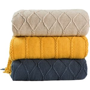 Inya-Knitted-Blanket-Solid-Color-Waffle-Embossed-Blanket-Nordic-Decorative-Blankets-for-Sofa-Bed-Throw-Chunky