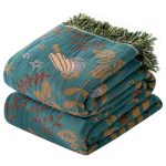 Japanese-throw-blanket-cotton-Double-sided-sofa-cover-Nordic-sofa-cushion-Leisure-blanket-bedspread-four-seasons-4