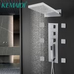 KEMAIDI-Bath-Shower-System-Embedded-Rain-Shower-Head-Bathroom-Shower-Faucet-Set-Multi-Function-Message-Jets