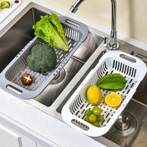 Kitchen-Organizer-Soap-Sponge-Holder-Adjustable-Vegetable-Drain-Basket-Telescopic-Drain-Rack-Sink-Rack-Kitchen-Gadgets