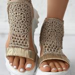 Knitted-Woolen-Sandals-for-Women-2023-New-Braided-Elastic-Summer-Shoes-Mesh-Flat-Bottom-Hollow-Out-2