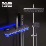 LED-Digital-Shower-Set-Bathroom-Hot-Cold-Mixer-Shower-System-Wall-Mount-SPA-Rain-Fall-Bath