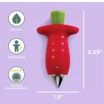 LMC-2pc-Set-Strawberry-Slicer-Cutter-Strawberry-Corer-Huller-Fruit-Leaf-Stem-Remover-Salad-Cake-Tools-5