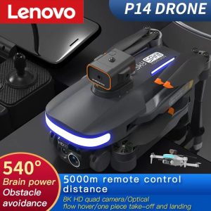 Lenovo-P14-Drone-GPS-Brushless-Obstacle-Avoidance-Automatic-Return-HD-Aerial-Photography-Four-Camera-Remote-Control