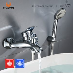 MYNAH-Bathtub-Faucet-Unique-Styling-Shower-Faucets-Bathroom-Mixer-Chromed-Wall-Mounted-Bathtub-Water-Taps-Shower