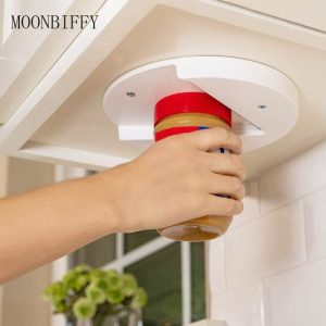 Manual-Kitchen-Tool-Kitchen-Gadgets-Easy-Grip-Jar-Opener-Under-Counter-Can-Opener-Stainless-Steel-Simple