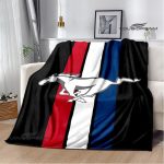 Mustang-car-logo-printed-blanket-Flannel-Blanket-Warm-blanket-Home-travel-blanket-Birthday-Gifts-blankets-for-7
