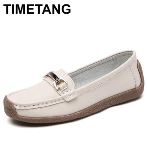 New-Women-Flats-2023-Summer-Woman-Luxury-Loafers-Moccasins-Genuine-Leather-Shoes-Slip-on-Women-s