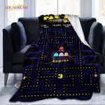 Pc-Game-Pacman-Throw-Blanket-Cartoon-Kid-Blankets-for-Beds-Queen-Size-Soft-Bed-Sheet-Home-4