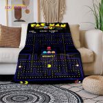 Pc-Game-Pacman-Throw-Blanket-Cartoon-Kid-Blankets-for-Beds-Queen-Size-Soft-Bed-Sheet-Home-5