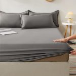 Pure-Cotton-All-seasons-Mattress-Cover-Solid-Color-Skin-friendly-Fabric-Bedspread-Mattress-Protector-For-Full