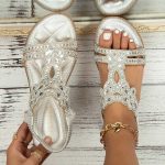 Rhinestones-Sandals-For-Women-With-Elastic-Ankle-Strap-Bohemian-Beach-Shoes-Fashion-Crystal-Floral-Casual-Open
