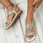 Rhinestones-Sandals-For-Women-With-Elastic-Ankle-Strap-Bohemian-Beach-Shoes-Fashion-Crystal-Floral-Casual-Open-2