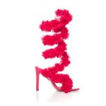 Rose-Red-Petal-Snake-Shaped-Wrapped-Ankle-Sandals-Woman-Summer-2023-Black-Open-Toe-High-Heels-3