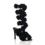 Rose-Red-Petal-Snake-Shaped-Wrapped-Ankle-Sandals-Woman-Summer-2023-Black-Open-Toe-High-Heels-5