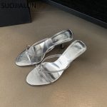 SUOJIALUN-2023-Summer-New-Women-Slipper-Fashion-Narrow-Band-Ladies-Elegant-Sandal-Shoes-Thin-High-Heel-3