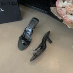 SUOJIALUN-2023-Summer-New-Women-Slipper-Fashion-Narrow-Band-Ladies-Elegant-Sandal-Shoes-Thin-High-Heel-4