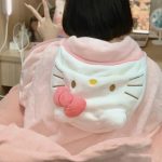 Sanrio-Hello-Kitty-Blanket-Kawaii-Pink-Cloak-Girl-Anime-Cape-Universal-Winter-Home-Residence-Dormitory-Air-1