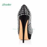 Slip-On-Shallow-Women-s-Pumps-Rivet-Peep-Toe-Platform-Pumps-Stiletto-Heels-Black-2022-New-2