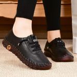 Sneakers-Women-Shoes-Platform-Loafers-Lace-Up-Leather-Flat-Slip-On-New-Spring-Casual-Mom-Shoe-4