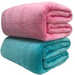 Soft-Warm-Coral-Fleece-Blanket-Winter-Sheet-Bedspread-Sofa-Plaid-Throw-220Gsm-6-Size-Light-Thin