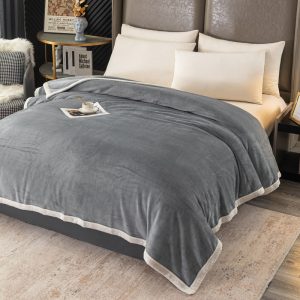 Soft-Warm-Coral-Fleece-Blanket-Winter-Sheet-Bedspread-Sofa-Throw-230Gsm-8-Size-Light-Thin-Mechanical