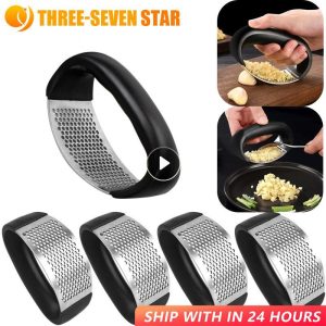 Stainless-Steel-Garlic-Press-Manual-Garlic-Mincer-Kitchen-Vegetable-Chopper-Garlic-Tools-Arc-Vegetable-Gadgets-Accessories