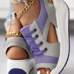 Summer-Women-Shoes-Flat-Platform-Wedges-Sandals-Peep-Toe-Contrast-Paneled-Cutout-Lace-up-Muffin-Sandals-1