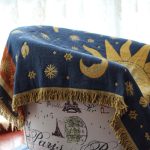 Textile-City-American-Country-Retro-Jacquard-Woven-Blanket-Sun-Moon-God-Sofa-Throw-Dust-proof-Cushion-3