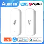 Tuya-Zigbee-WiFi-Temperature-And-Humidity-Detector-Independent-Electronic-Thermometer-Sensor-Smart-Home-Indoor-Alexa-Google