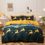 UPzo-Strawberry-Bedding-Set-Double-Sheet-Soft-3-4pcs-Bed-Sheet-Set-Duvet-Cover-Queen-King-1