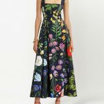 VGH-Vintage-Print-Floral-Dress-For-Women-Square-Collar-Sleeveless-High-Waist-Backless-Colorblock-Midi-Dresses