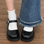 Vintage-Ankle-Buckle-Mary-Jane-Shoes-Women-Patent-Leather-Thick-Heels-Pumps-Woman-Japanese-Style-Platform-2