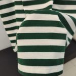 WOTWOY-Summer-O-Neck-Short-Sleeve-Stripes-Dress-Women-Threads-Knit-Basic-Green-Striped-Dress-Female-5