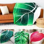 Warm-Fluffy-Adult-Blanket-Super-Soft-Giant-Leaf-Blanket-for-Bed-Sofa-Gloriosum-Plant-Blanket-Home