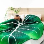 Warm-Fluffy-Adult-Blanket-Super-Soft-Giant-Leaf-Blanket-for-Bed-Sofa-Gloriosum-Plant-Blanket-Home-4