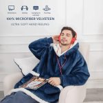 Warm-thick-TV-Hooded-Sweater-Blanket-Unisex-Giant-Pocket-Adult-and-Children-Fleece-Weighted-Blankets-for-1