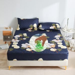 Waterproof-Fitted-Sheet-Quilted-Bed-Cover-Cotton-interlining-Bedspread-Home-Decoration-No-Pillowcase-Mattress-Cover-Winter Waterproof-Fitted-Sheet-Quilted-Bed-Cover-Cotton-interlining-Bedspread-Home-Decoration-No-Pillowcase-Mattress-Cover-Winter