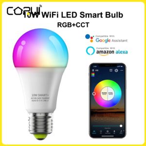 WiFi-Smart-Bulb-Light-RGB-Colorful-Dimmable-Timer-Function-Magic-Light-Or-Remote-Controller-Lamp-Google