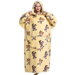 Winter-Warm-Lambswool-Outdoor-Pocket-Hoodie-Sweatshirt-Women-Men-Oversized-Plush-Coral-Fleece-Sherpa-Hoodie-Blanket-2