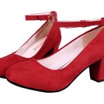 Women-s-Fashion-Pumps-Sweet-Woman-Thick-High-Heels-Ankle-Strap-Flock-Female-Platform-Women-Shoes-3