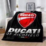 ducati-motorcycle-logo-printing-blanket-Children-warm-blanket-flange-soft-and-comfortable-home-travel-blanket-birthday-1