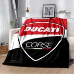 ducati-motorcycle-logo-printing-blanket-Children-warm-blanket-flange-soft-and-comfortable-home-travel-blanket-birthday